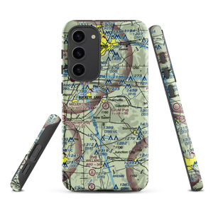 Clum Airport (8OI5) VFR Sectional Samsung Phone Case