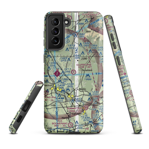 Clute's Hilltop Airport (69NC) VFR Sectional Samsung Phone Case