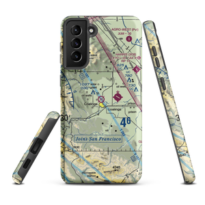 Coalinga Airport (CLG) VFR Sectional Samsung Phone Case