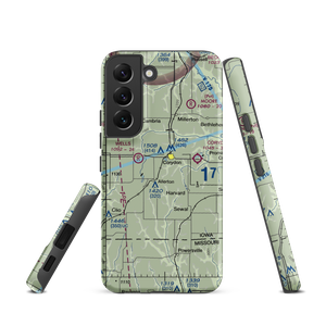 Cobb Farm Airport (IA76) VFR Sectional Samsung Phone Case