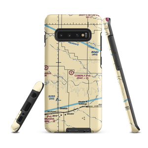 Coberly Airport (86KS) VFR Sectional Samsung Phone Case