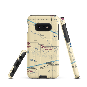 Coberly Airport (86KS) VFR Sectional Samsung Phone Case