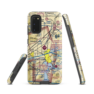 Coeur D'Alene - Pappy Boyington Field (COE) VFR Sectional Samsung Phone Case