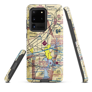 Coeur D'Alene - Pappy Boyington Field (COE) VFR Sectional Samsung Phone Case