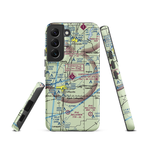 Coffeyville Municipal Airport (CFV) VFR Sectional Samsung Phone Case