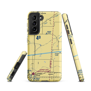 Coldwater Ranch Airport (6TE4) VFR Sectional Samsung Phone Case