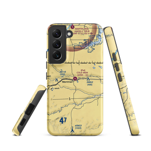Cole Memorial Airport (57NE) VFR Sectional Samsung Phone Case