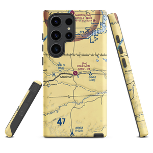 Cole Memorial Airport (57NE) VFR Sectional Samsung Phone Case