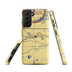 Cole Memorial Airport (57NE) VFR Sectional Samsung Phone Case