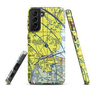 Coleman A. Young Municipal Airport (DET) VFR Sectional Samsung Phone Case