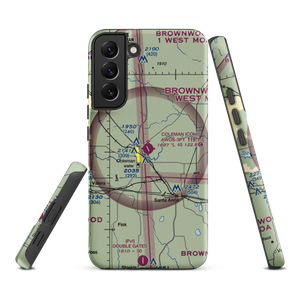 Coleman Municipal Airport (COM) VFR Sectional Samsung Phone Case