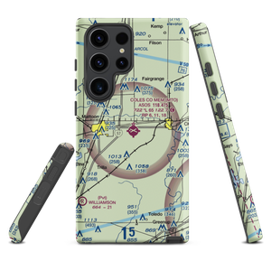 Coles County Memorial Airport (MTO) VFR Sectional Samsung Phone Case