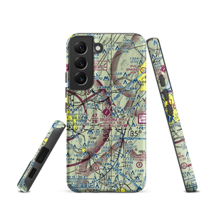 Collegedale Municipal Airport (FGU) VFR Sectional Samsung Phone Case