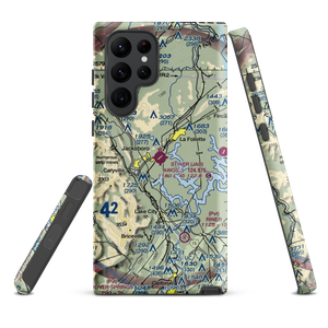 Colonel Tommy C Stiner Airfield (JAU) VFR Sectional Samsung Phone Case