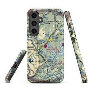 Colonel Tommy C Stiner Airfield (JAU) VFR Sectional Samsung Phone Case