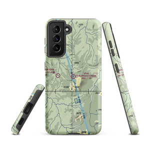 Colorado Creek Airport (KCR) VFR Sectional Samsung Phone Case