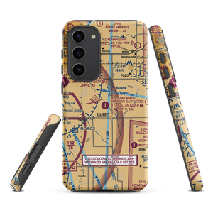 Colorado Springs East Airport (CO4) VFR Sectional Samsung Phone Case