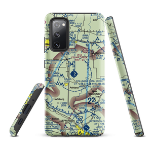 Columbia Regional Airport (COU) VFR Sectional Samsung Phone Case