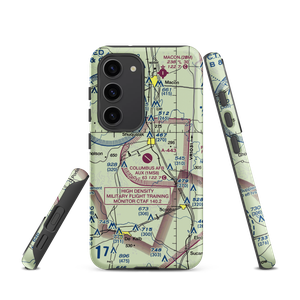 Columbus Air Force Base Aux Field Airfield (1MS8) VFR Sectional Samsung Phone Case