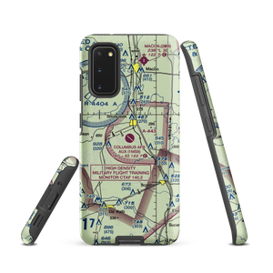 Columbus Air Force Base Aux Field Airfield (1MS8) VFR Sectional Samsung Phone Case