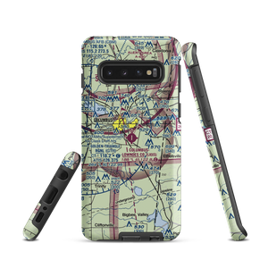 Columbus Lowndes County Airport (UBS) VFR Sectional Samsung Phone Case