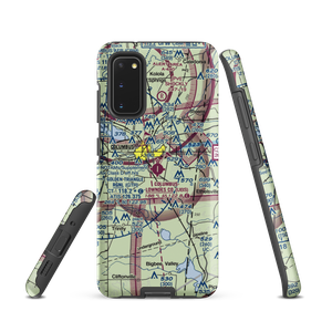 Columbus Lowndes County Airport (UBS) VFR Sectional Samsung Phone Case