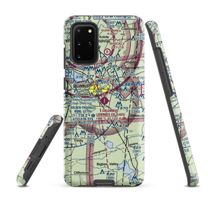 Columbus Lowndes County Airport (UBS) VFR Sectional Samsung Phone Case