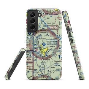 Columbus Municipal Airport (BAK) VFR Sectional Samsung Phone Case