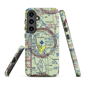 Columbus Municipal Airport (BAK) VFR Sectional Samsung Phone Case