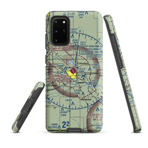 Columbus Municipal Airport (OLU) VFR Sectional Samsung Phone Case