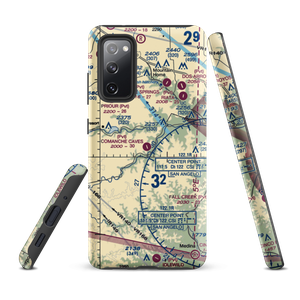 Comanche Caves Ranch Airport (4TA6) VFR Sectional Samsung Phone Case