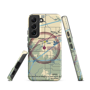 Comanche County Airport (3K8) VFR Sectional Samsung Phone Case