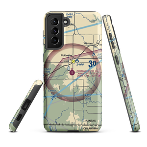 Comanche County Airport (3K8) VFR Sectional Samsung Phone Case