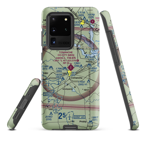 Comanche County City Airport (MKN) VFR Sectional Samsung Phone Case
