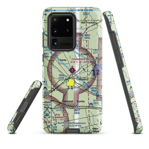 Commerce Municipal Airport (2F7) VFR Sectional Samsung Phone Case