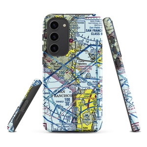 Commodore Center Heliport (JMC) VFR Sectional Samsung Phone Case