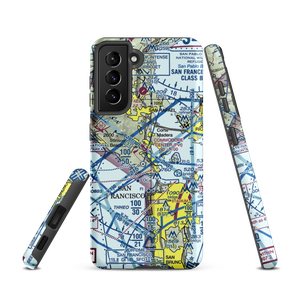 Commodore Center Heliport (JMC) VFR Sectional Samsung Phone Case