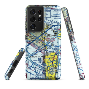 Commodore Center Seaplane Base (22CA) VFR Sectional Samsung Phone Case
