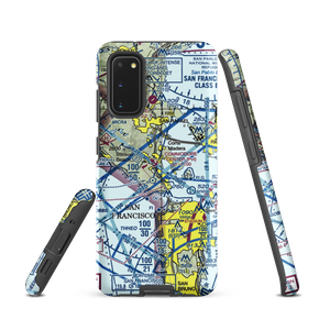 Commodore Center Seaplane Base (22CA) VFR Sectional Samsung Phone Case