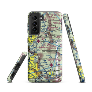 Compass Rose Airport (LL87) VFR Sectional Samsung Phone Case