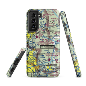 Compass Rose Airport (LL87) VFR Sectional Samsung Phone Case