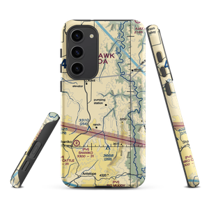 Compressor Station Nr 10 STOLport (US-0113) VFR Sectional Samsung Phone Case