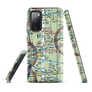 Compton Airport (3LL9) VFR Sectional Samsung Phone Case