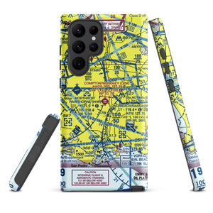 Compton Woodley Airport (CPM) VFR Sectional Samsung Phone Case