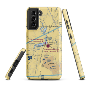 Conchas Lake Seaplane Base (E61) VFR Sectional Samsung Phone Case