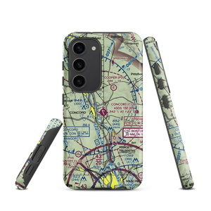 Concord Municipal Airport (CON) VFR Sectional Samsung Phone Case