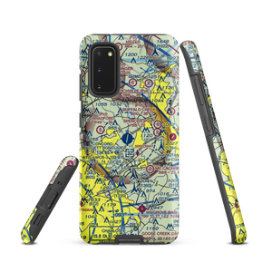 Concord-Padgett Regional Airport (JQF) VFR Sectional Samsung Phone Case