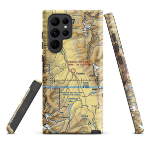 Condon US Forest Service Airport (S04) VFR Sectional Samsung Phone Case