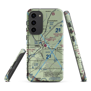 Connell City Airport (WA14) VFR Sectional Samsung Phone Case