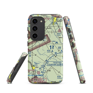 Connies Aviation Airport (XA42) VFR Sectional Samsung Phone Case